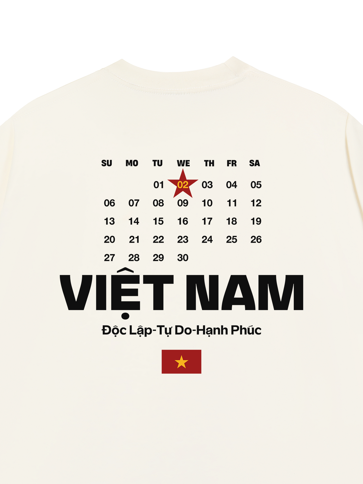 Áo Thun Relaxed Fit Quốc Khánh