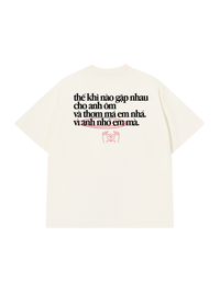 Áo Thun Relaxed Fit Anh Nhớ Em