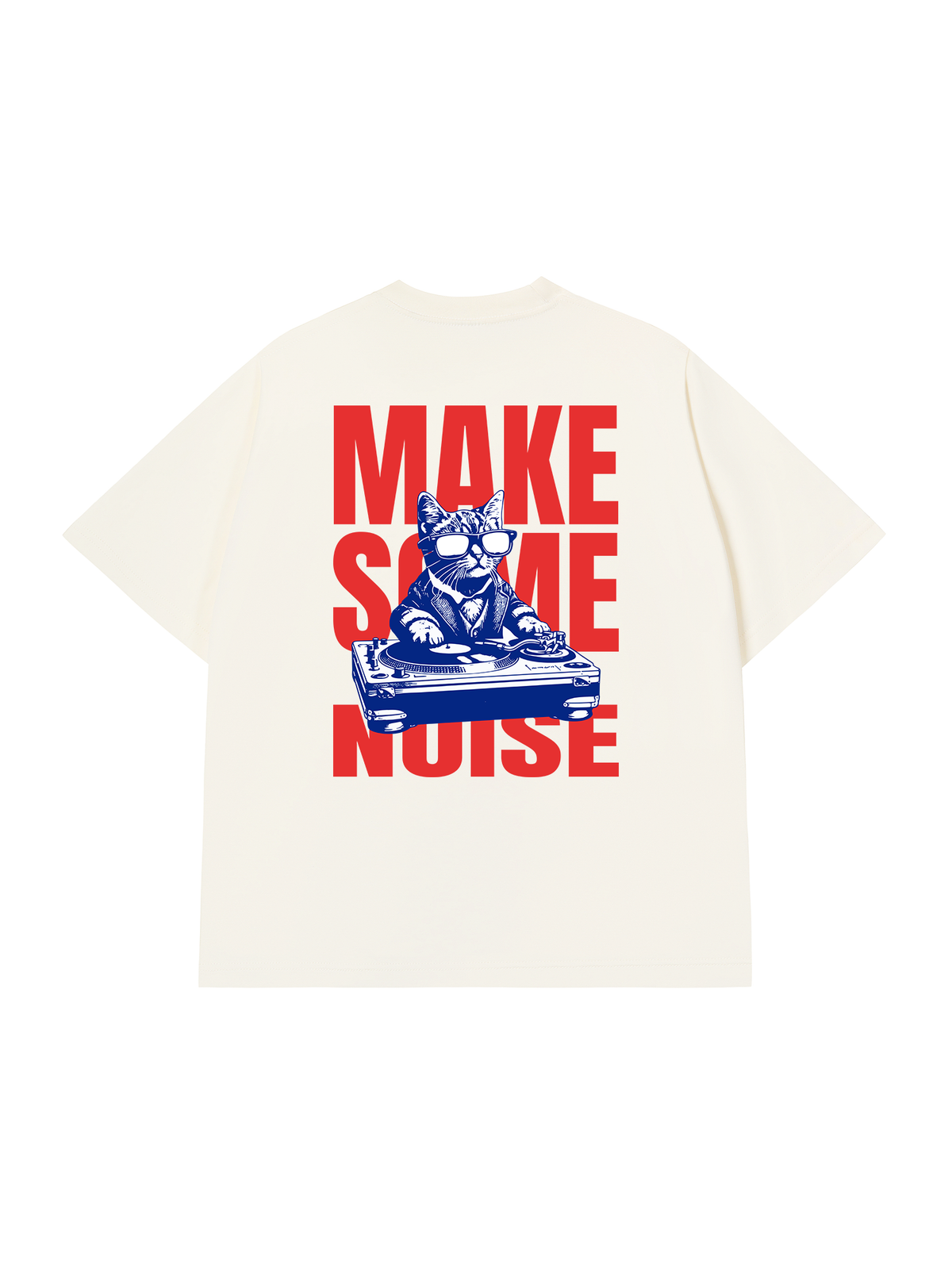 Áo Thun Relaxed Fit Make Some Noise