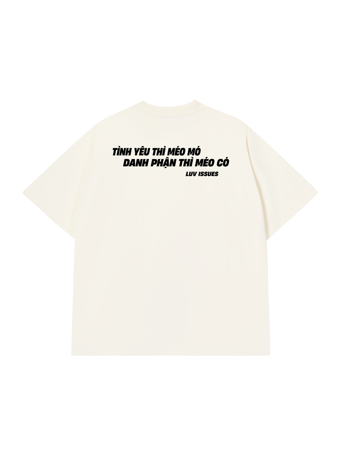 Áo Thun Relaxed Fit Tình Yêu Méo Mó