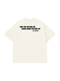 Áo Thun Relaxed Fit Tình Yêu Méo Mó