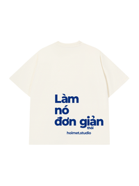 Áo Thun Relaxed Fit Làm Nó Đơn Giản Thôi
