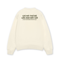 Áo Sweater Nỉ Hai Da Đè Lên Anh