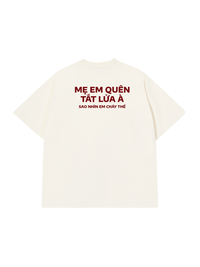 Áo Thun Relaxed Fit Nhìn Em Cháy Thế