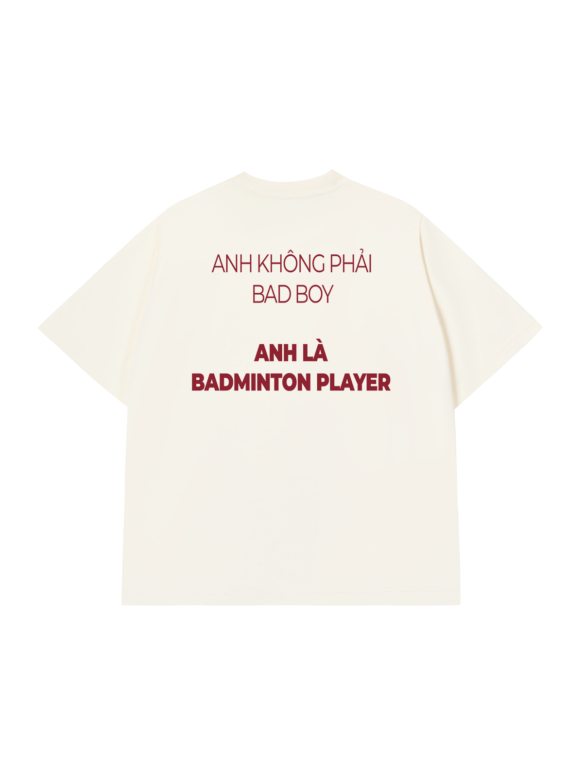 Áo Thun Relaxed Fit Không Phải Bad Boy