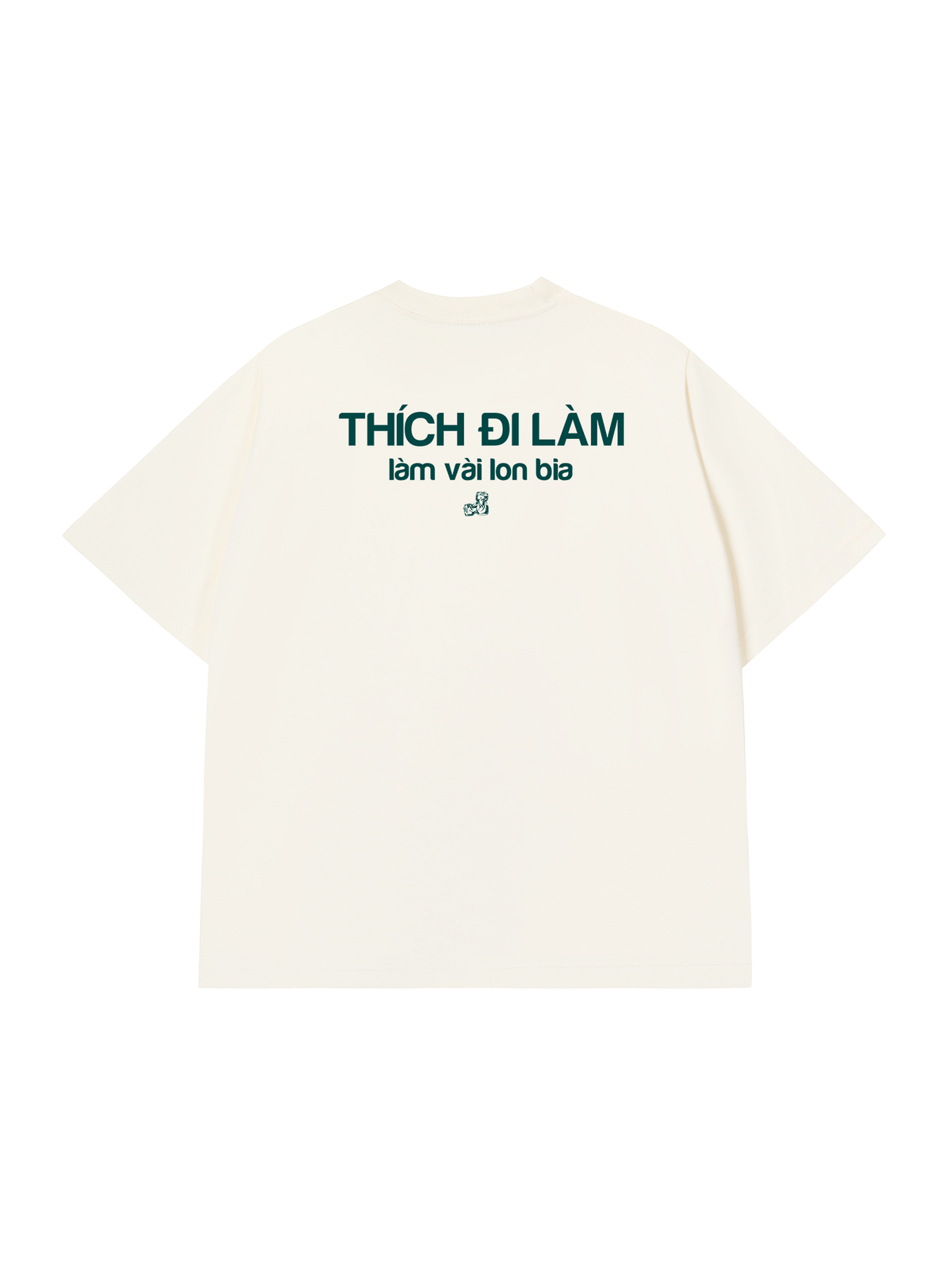 Áo Thun Relaxed Fit Làm Vài Lon Bia