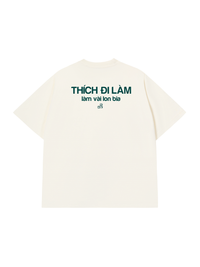 Áo Thun Relaxed Fit Làm Vài Lon Bia