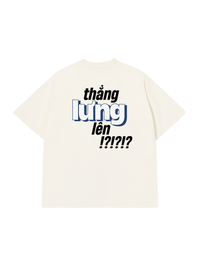 Áo Thun Relaxed Fit Thẳng Lưng Lên