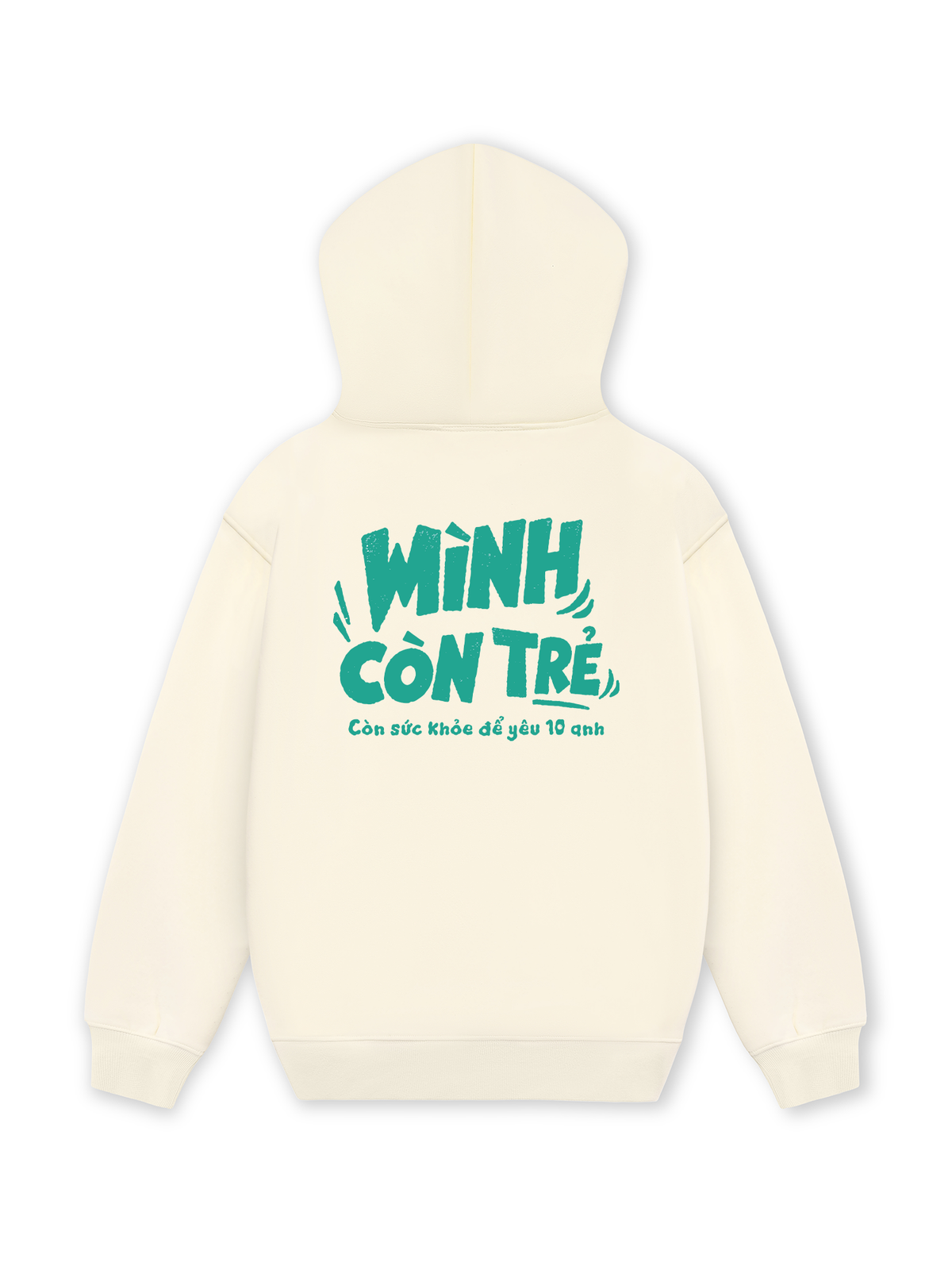 Áo Hoodie Nỉ Hai Da Mình Còn Trẻ