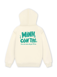 Áo Hoodie Nỉ Hai Da Mình Còn Trẻ