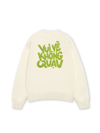 Áo Sweater Nỉ Hai Da Vui Vẻ Không Quạu