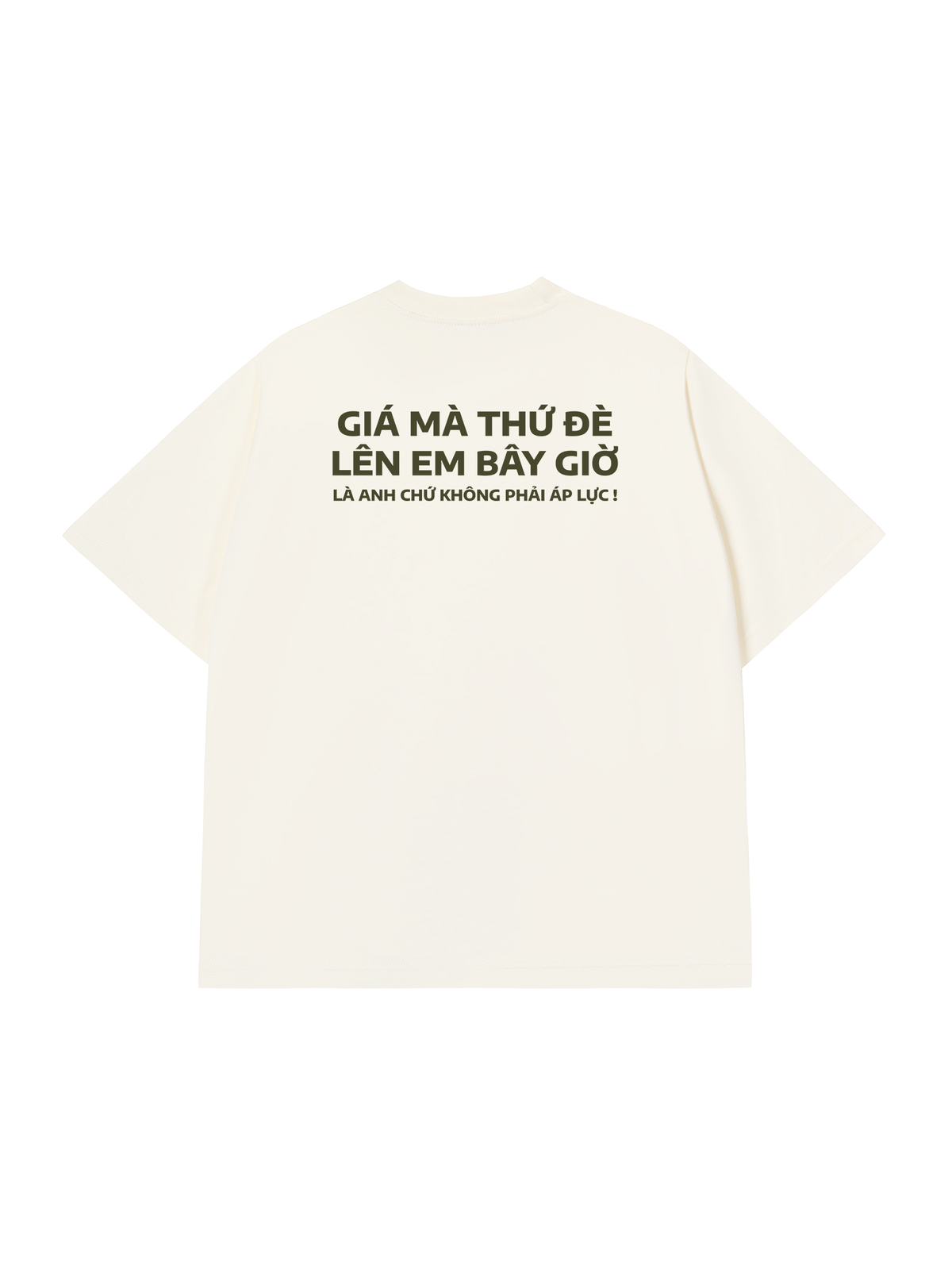 Áo Thun Relaxed Fit Đè Lên Em