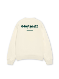 Áo Sweater Nỉ Hai Da Dáng Nuột Không Tuột Mất Anh