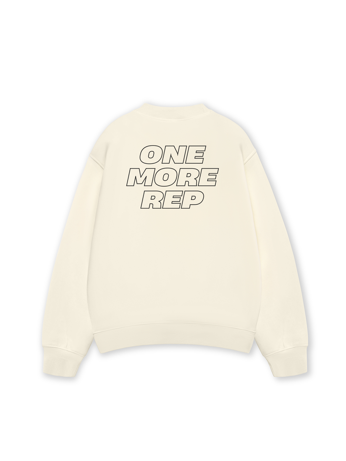 Áo Sweater Nỉ Hai Da One More Rep