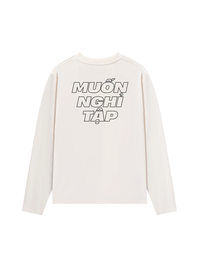 Áo Dài Tay Muốn Nghỉ Tập Tạ