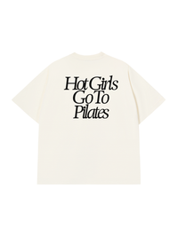 Áo Thun Relaxed Fit Hot Girls Go To Pilates