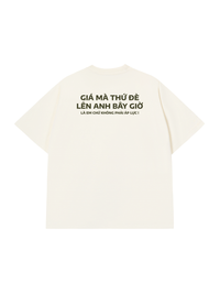 Áo Thun Relaxed Fit Đè Lên Anh