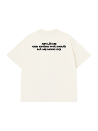 Áo Thun Relaxed Fit Xin Lỗi Mẹ