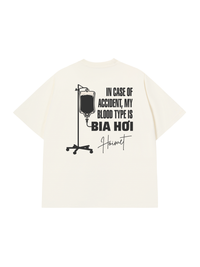 Áo Thun Relaxed Fit Blood Type Is Bia Hơi