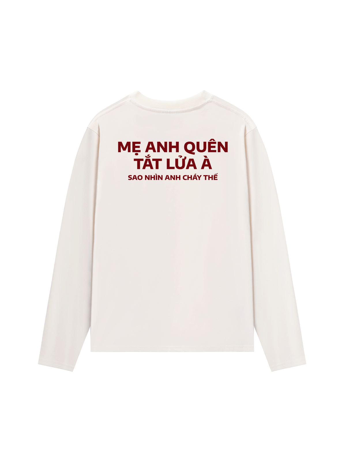 Áo Dài Tay Nhìn Anh Cháy Thế