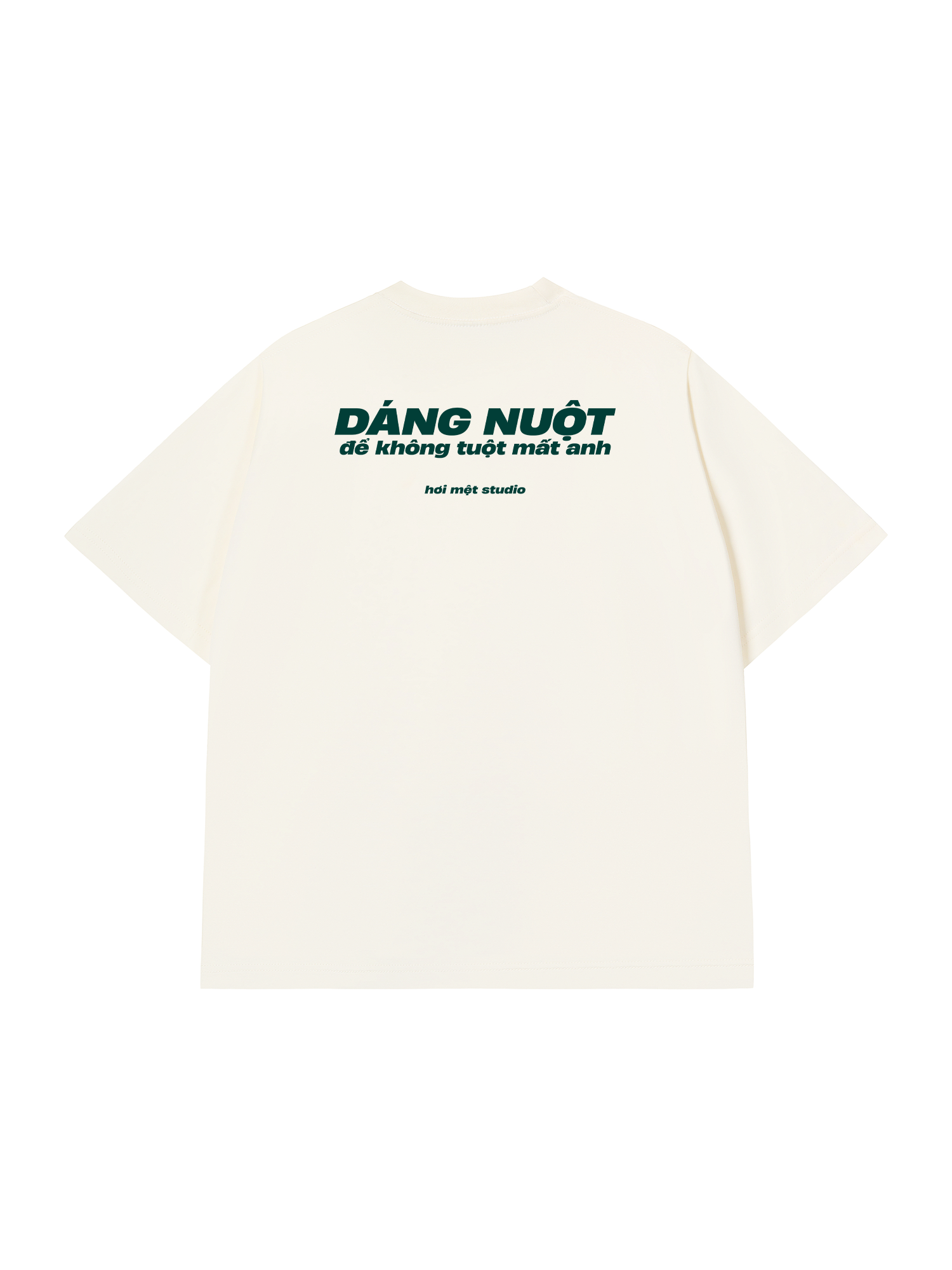 Áo Thun Relaxed Fit Dáng Nuột Không Tuột Mất Anh