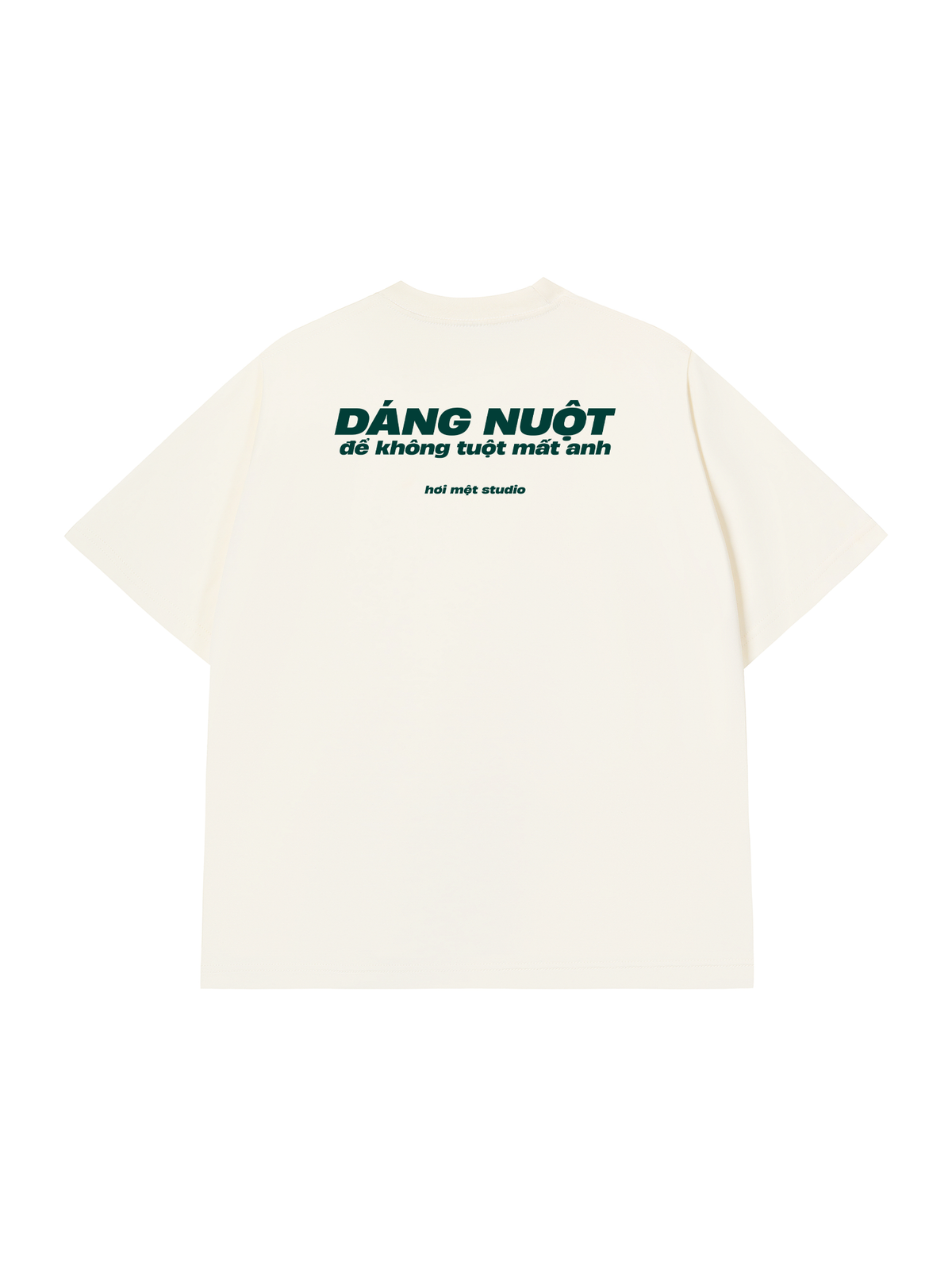 Áo Thun Relaxed Fit Dáng Nuột Không Tuột Mất Anh