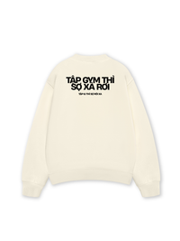 Áo Sweater Nỉ Hai Da Xà Rơi