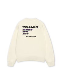 Áo Sweater Nỉ Hai Da Lý Do Đi Tập 2