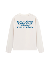 Áo Dài Tay Sao Bằng Đau Lưng
