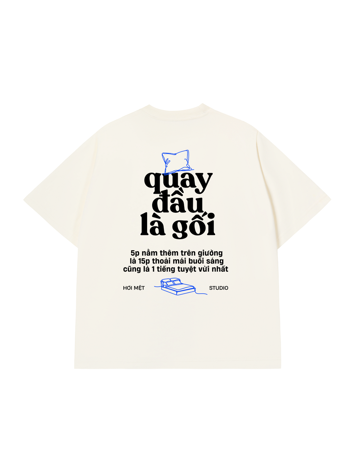 Áo Thun Relaxed Fit Quay Đầu Là Gối