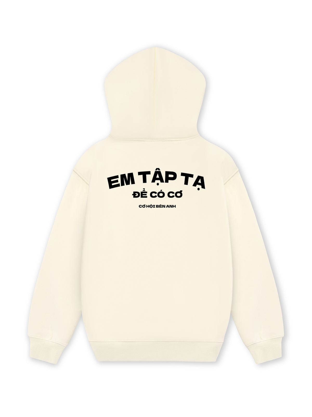 Áo Hoodie Nỉ Hai Da Em Tập Tạ