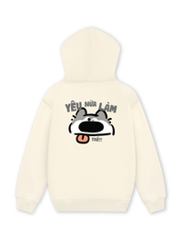 Áo Hoodie Nỉ Hai Da Yêu Nữa Làm Chó