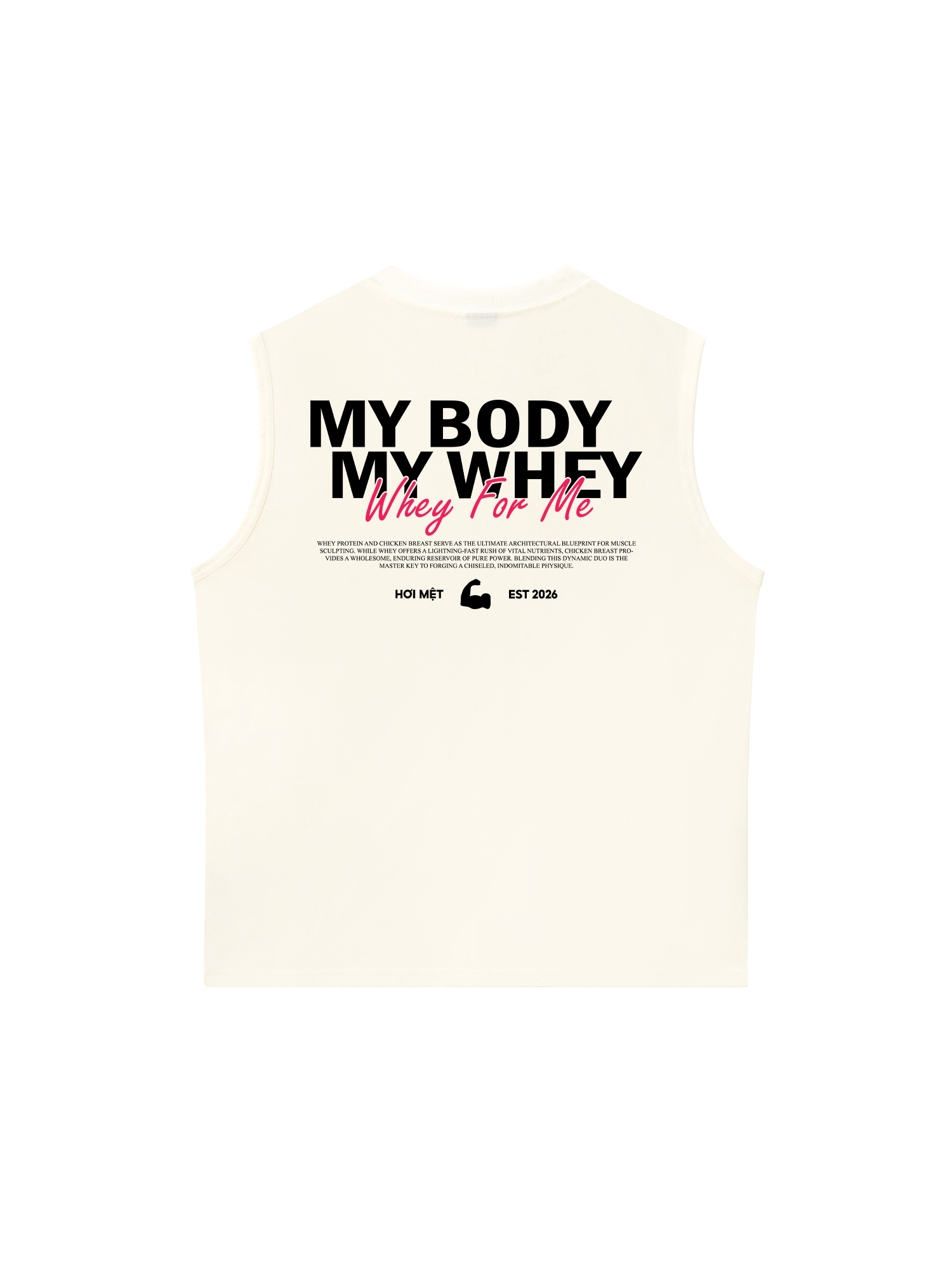 Áo Ba Lỗ Relaxed Fit Whey For Me