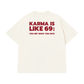 Áo Thun Relaxed Fit Karma Like 69