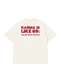 Áo Thun Relaxed Fit Karma Like 69