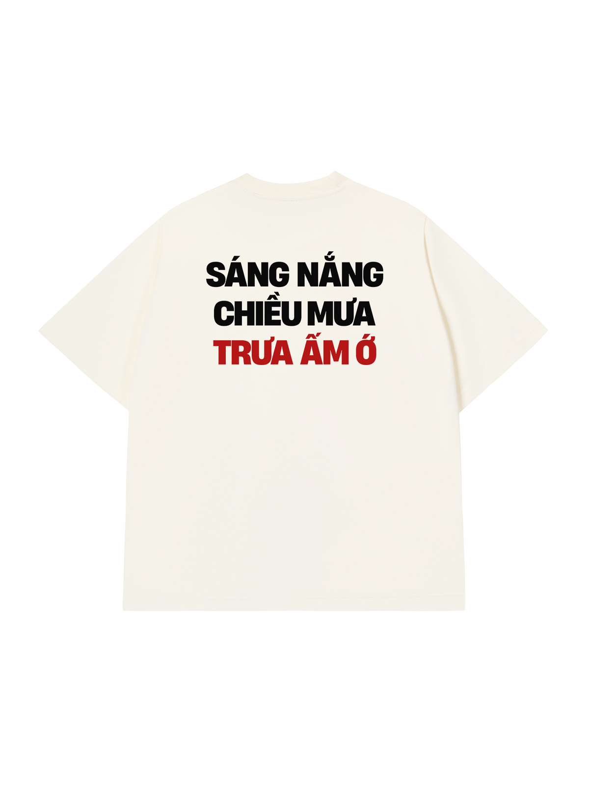 Áo Thun Relaxed Fit Sáng Nắng Chiều Mưa