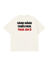 Áo Thun Relaxed Fit Sáng Nắng Chiều Mưa