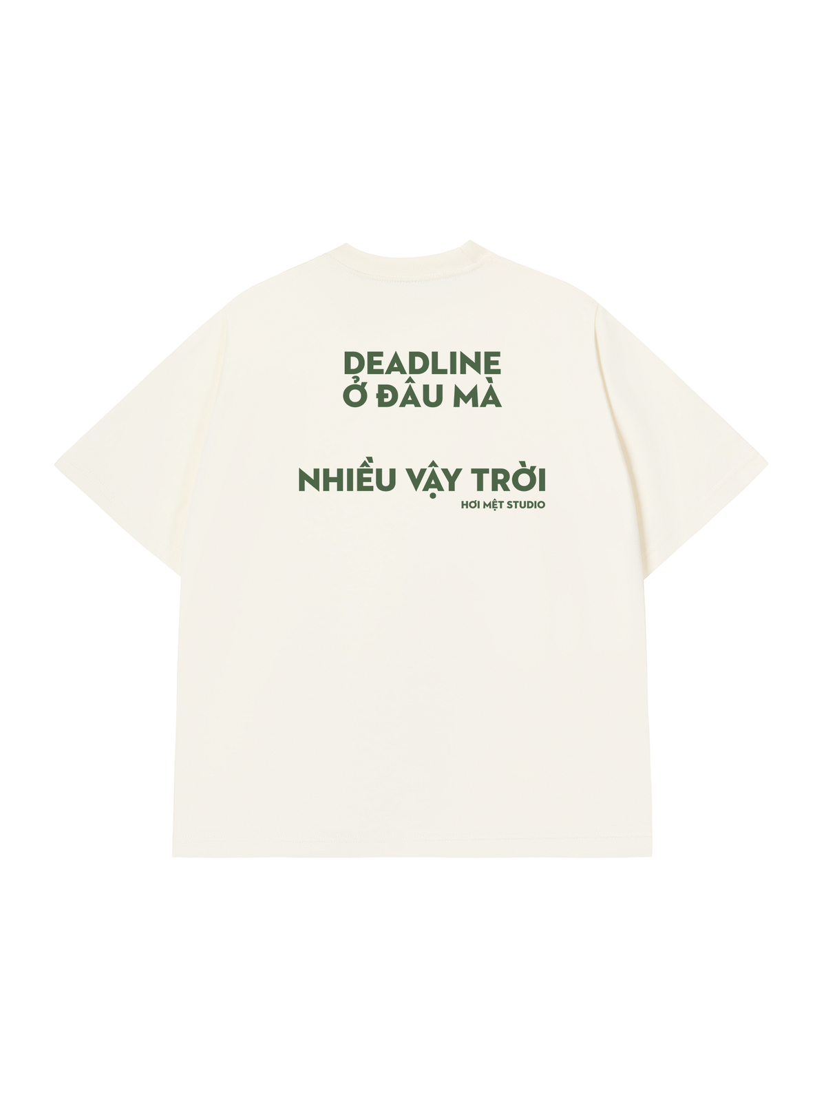 Áo Thun Relaxed Fit Nhiều DeadLine