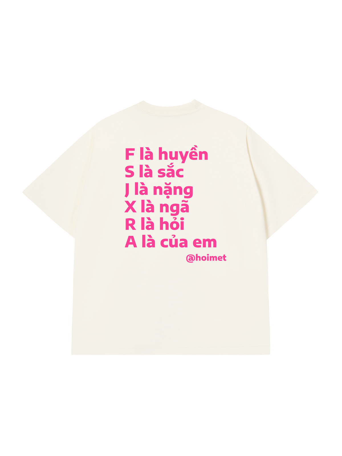 Áo Thun Relaxed Fit A Là Của Em