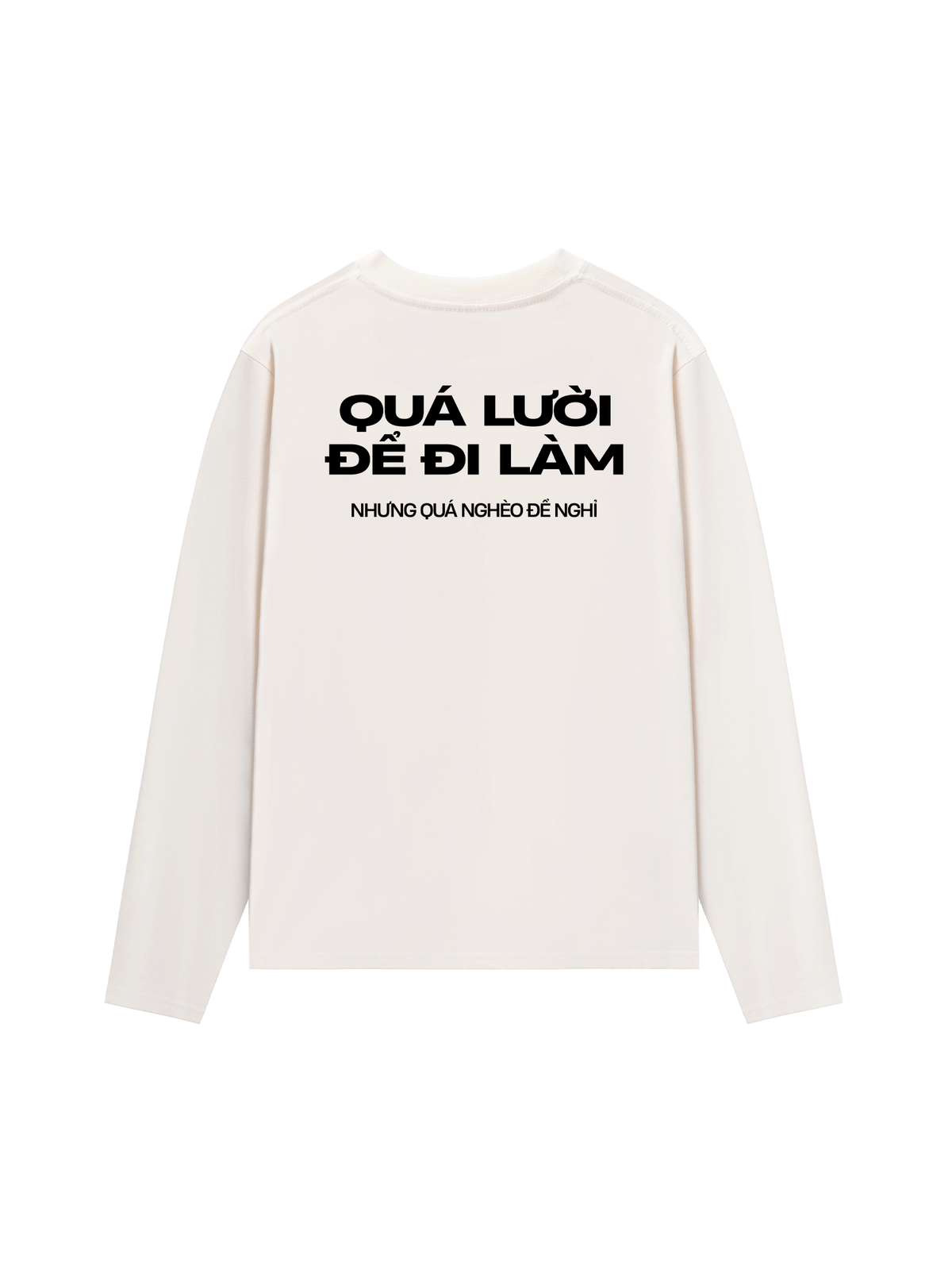 Áo Dài Tay Quá Lười Để Đi Làm