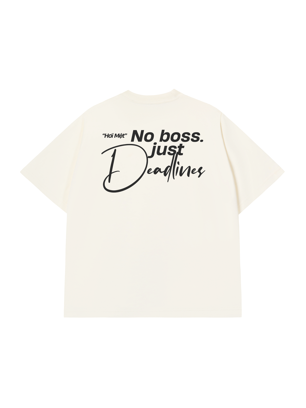 Áo Thun Relaxed Fit No Boss