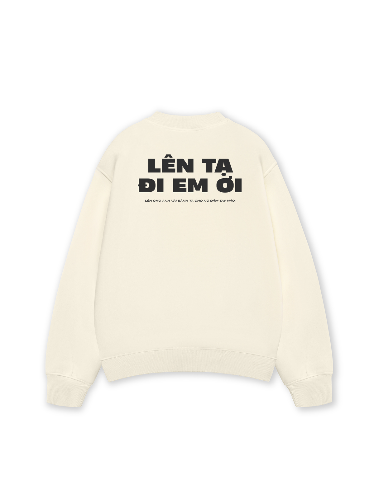 Áo Sweater Nỉ Hai Da Lên Tạ