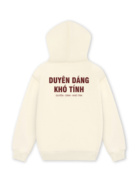 Áo Hoodie Nỉ Hai Da Duyên Dáng Khó Tính