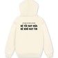 Áo Hoodie Nỉ Hai Da Kẻ Mày Kẻ Mắt Kẻ Môi