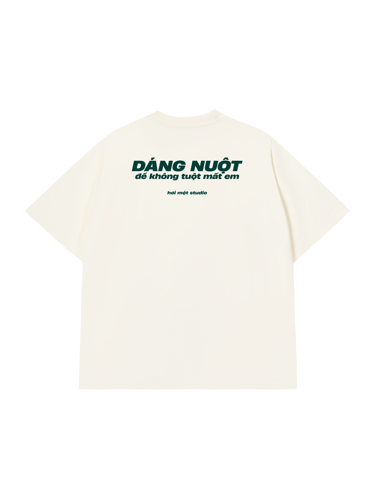 Áo Thun Relaxed Fit Dáng Nuột Không Tuột Mất Em