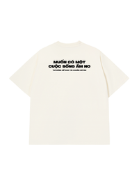 Áo Thun Relaxed Fit Cuộc Sống Ấm No