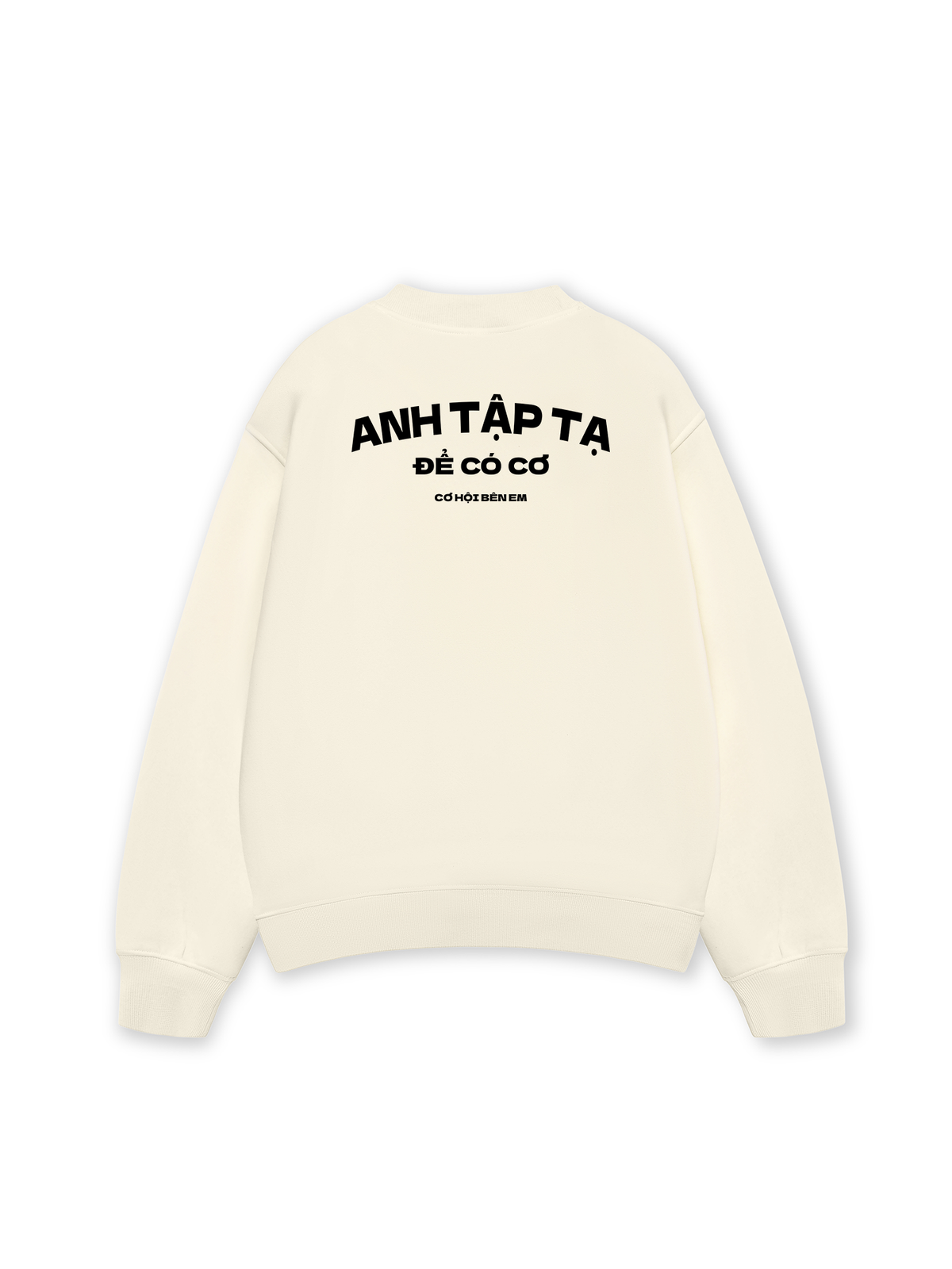Áo Sweater Nỉ Hai Da Anh Tập Tạ