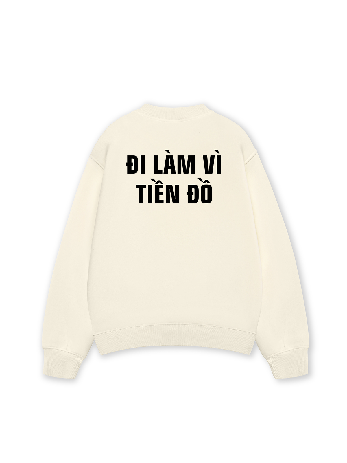 Áo Sweater Nỉ Hai Da Đi Làm Vì Tiền Đồ