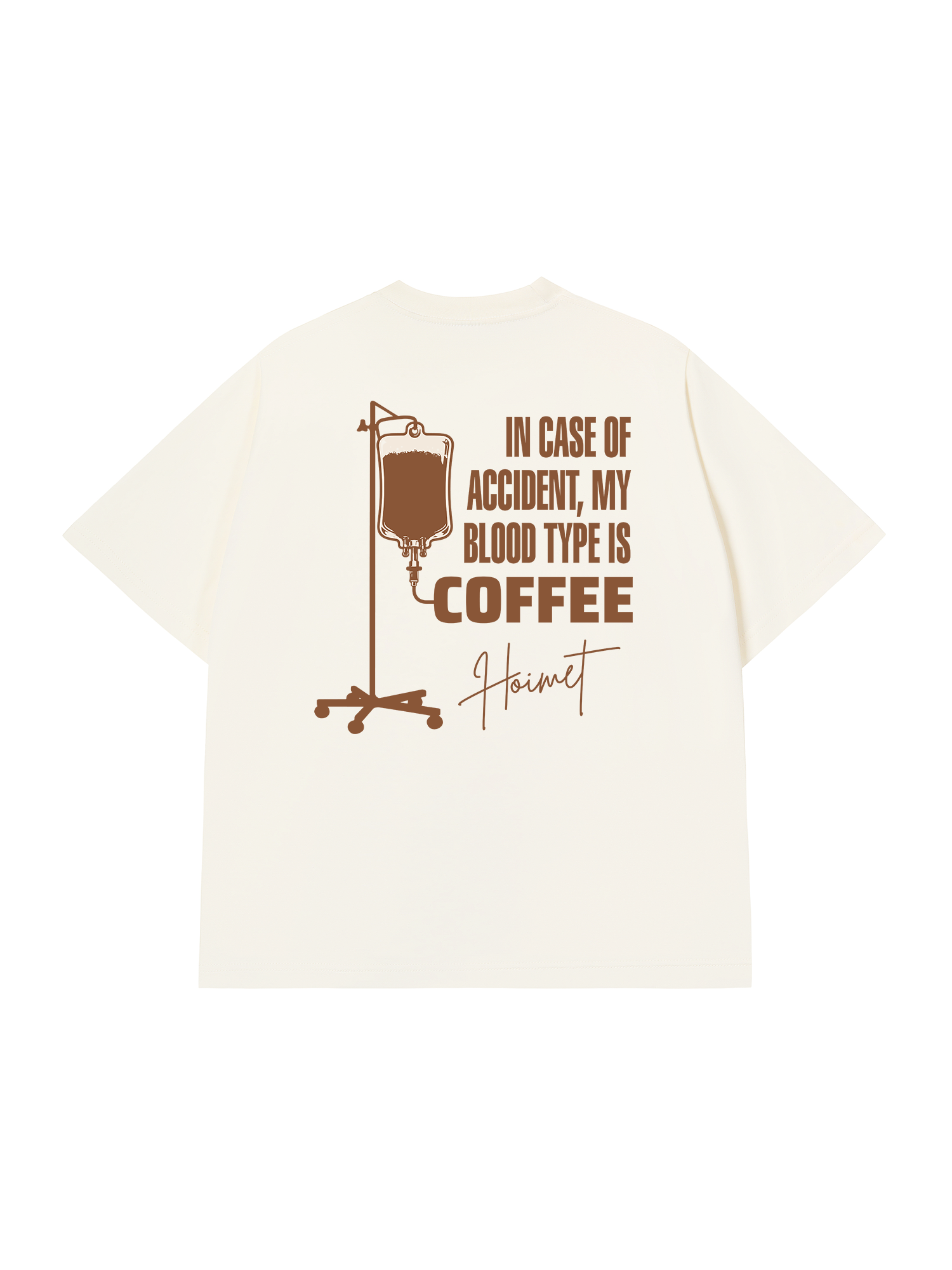 Áo Thun Relaxed Fit Blood Type Is Coffee