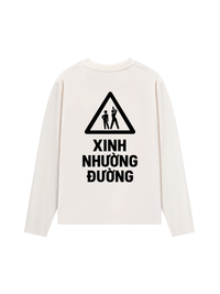 Áo Dài Tay Xinh Nhường Đường